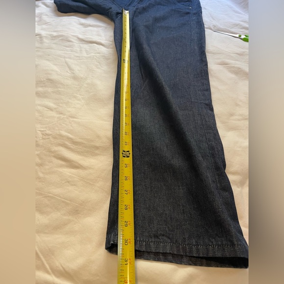 Banana Republic BR Jeans Slouch Straight Dark Wash Denim Zip Closure Women’s 29 - Picture 12 of 14